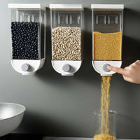 Dispenser de Cereais e Grãos de Parede