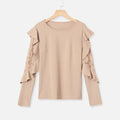 Blusa Feminina Babados Floral