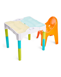 Mesa Multi Atividades Infantil + Kit 6 Apostilas com 330+ Atividades de Brinde 🎁