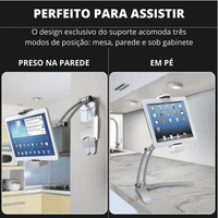 Suporte Ajustável de Celular e Tablet