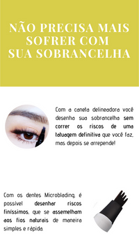 Delineador Microblading à Prova D’água – 4 Cores