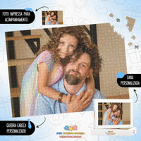 Quebra-Cabeça Personalizado - (ESPECIAL PARA DIA DOS PAS)