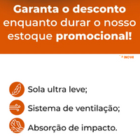 Liberte seus pés da dor com o nosso Tênis Ortopédico Premium Feminino!