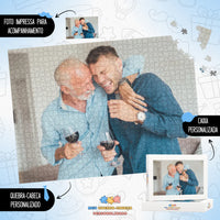 Quebra-Cabeça Personalizado - (ESPECIAL PARA DIA DOS PAS)