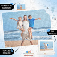 Quebra-Cabeça Personalizado - (ESPECIAL PARA DIA DOS PAS)