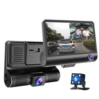 Câmera DVR HD 1080p para Carros + Câmera de Ré