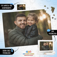 Quebra-Cabeça Personalizado - (ESPECIAL PARA DIA DOS PAS)