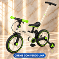 Bicicleta Infantil Evolutiva 6 em 1 — Dobrável, com Empurrador e Rodinhas