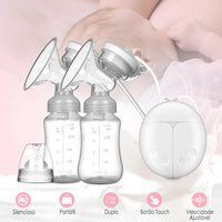Bombinha Elétrica para Tirar Leite Materno (Dupla) – EasyMom™