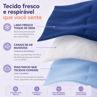 Premium™ Edredom Térmico 2 em 1 - [Frete grátis + 2 Fronhas de brinde]