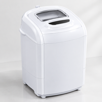 Mini Máquina de Lavar 1,2kg – Compacta, Potente e com 5 Programas de Lavagem