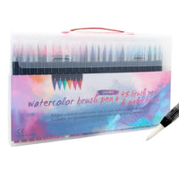 Canetas Marcadoras Aquarela Art Drawing – 48 Cores