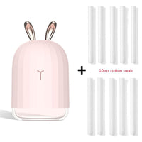 Umidificador de Ar Aroma Óleo Essencial Difusor Ar 220ml Usb