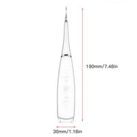 Mais Vendido Limpador de Dentes Ultrassônico Remove Placas e Manchas em Casa - SonicSmile™