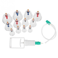 Kit 12 Copos Ventosas Terapêuticas – Vontosaterapia Chinesa