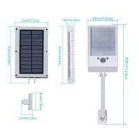 Refletor Solar 48 LEDs, com Sensor de Movimento – CleanLight™