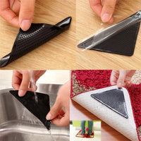 Kit Adesivo Reutilizável Para Tapete (4 Peças)