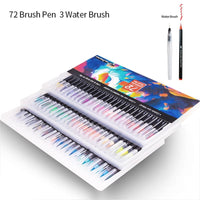 Canetas Marcadoras Aquarela Art Drawing – 48 Cores
