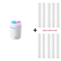 Umidificador Portatil Ultrassonico Led 300ml Usb – H2o Lumen