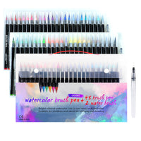 Canetas Marcadoras Aquarela Art Drawing – 48 Cores