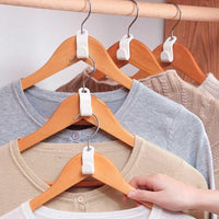 Ganchos Para Cabide De Roupas - Economia De Espaço e Organização Do Armário
