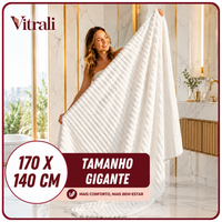 CloudSoft™ – Toalha Premium Algodão Turco | Kit 10 Banhão + 10 Rosto (BRINDE)