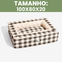 CAMINHA ACONCHEGANTE FUZZY™ - Conforto e Estilo Tartan Para seu Pet + Brinde: Anti Odor [🌟OFERTA EXCLUSIVA HOJE]