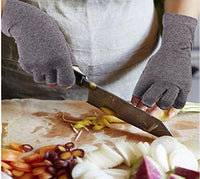 Luva sem dedos de Compressão p/ Terapia da Artrite, Tendinite, Reumatoide