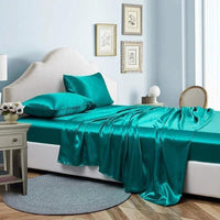 Conjunto de Lençóis de Cetim Carpetino
