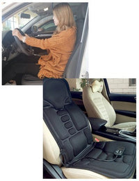 Assento Massageador Vibratório com Aquecimento p/ carro, casa e escritório