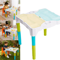 Mesa Multi Atividades Infantil + Kit 6 Apostilas com 330+ Atividades de Brinde 🎁