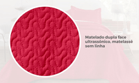 Kit de Colcha de Cama Vermelho
