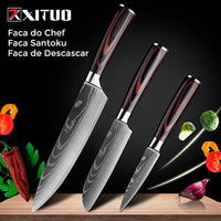 Faca Profissional Japonesa Xituo® – Conjuntos