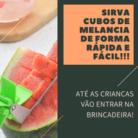 Cortador de Melancia em Cubos