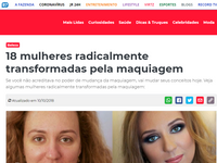 Espelho De Maquiagem com LED e Carregador de Celular – Super Make LED